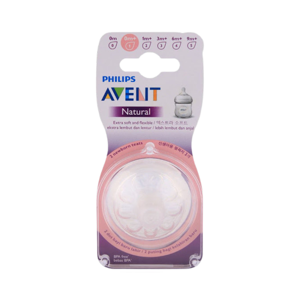 Núm ty mô phỏng tự nhiên cho trẻ sơ sinh Philips Avent