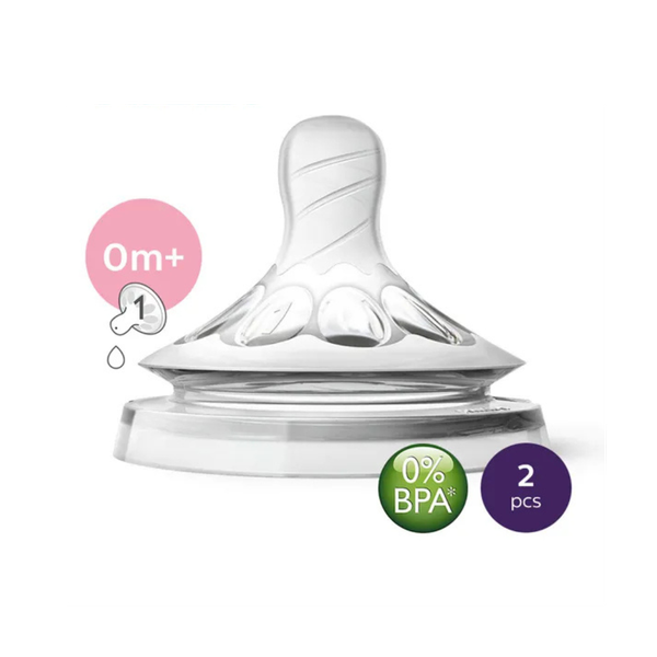 Núm ty mô phỏng tự nhiên cho trẻ sơ sinh Philips Avent