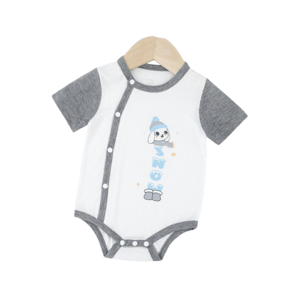 Bodysuit cài lệch cộc tay Judoby JB016