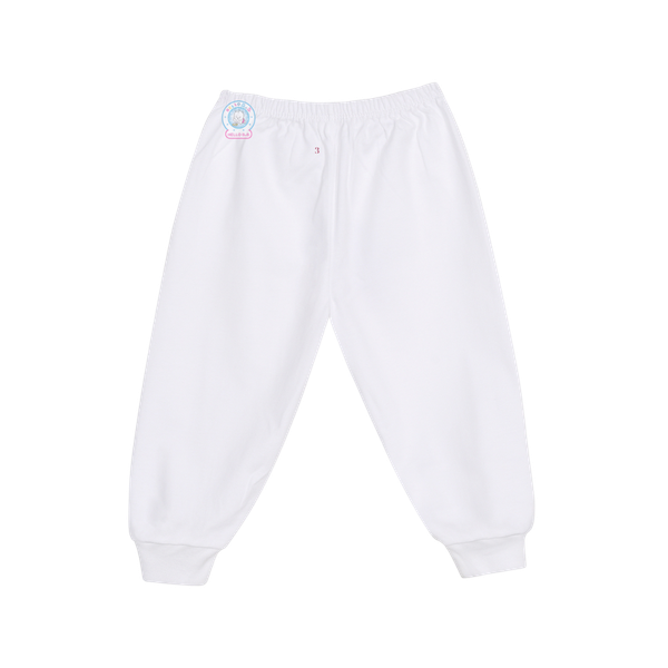 Quần bo sơ sinh trắng HB