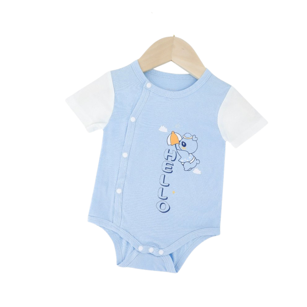 Bodysuit cài lệch cộc tay Judoby JB016