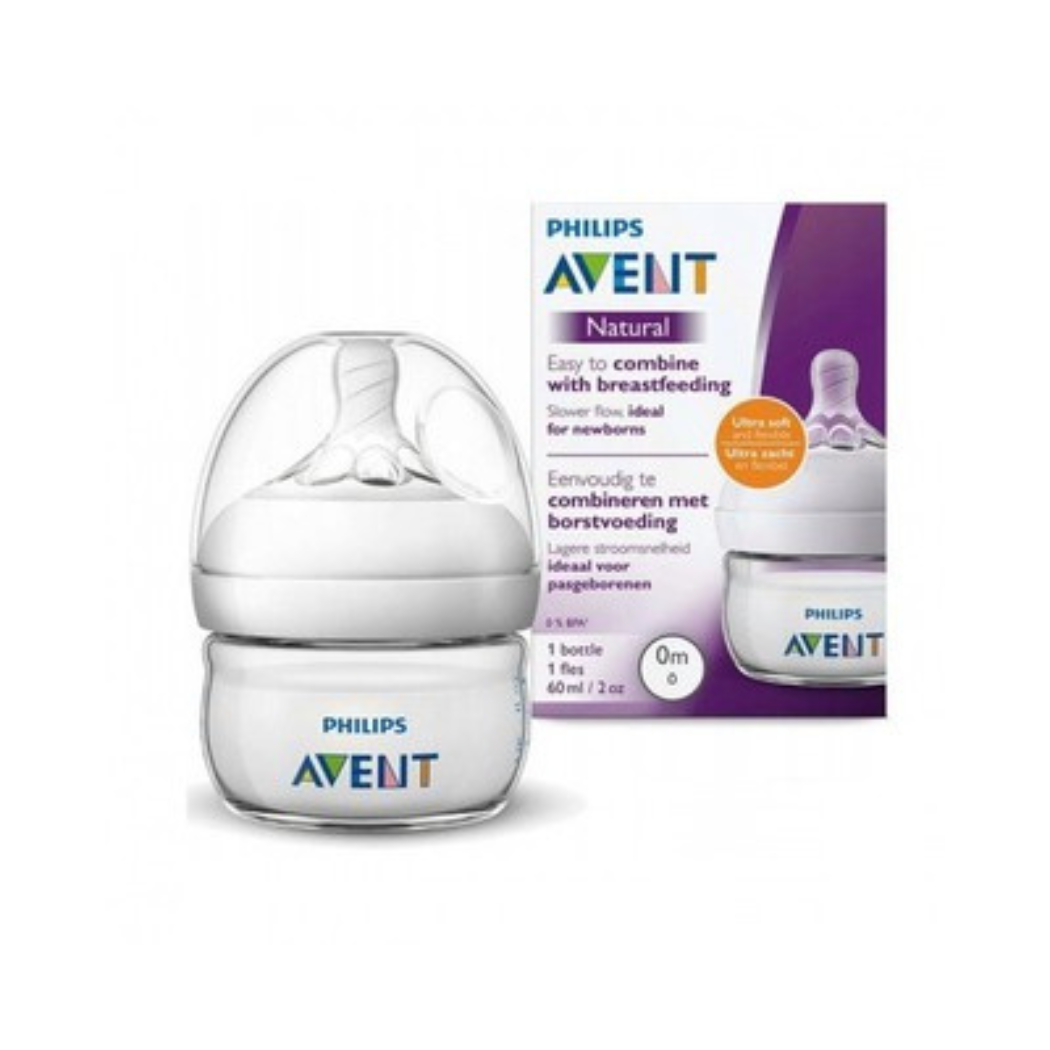 Bình sữa Philips Avent mô phỏng tự nhiên 60ml (đơn) Chuỗi Mẹ và