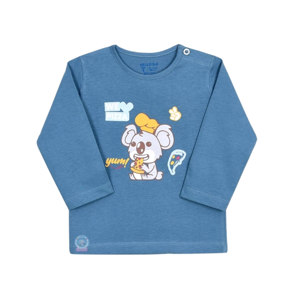 Áo nút vai màu TD HB s5-6