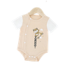 Bodysuit cài lệch cộc tay Judoby JB016