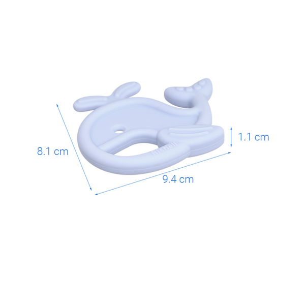 Gặm nướu silicone cá voi