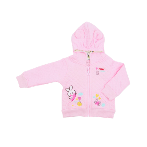 Áo Jacket Fany màu thêu 6m-12m