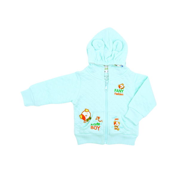 Áo Jacket Fany màu thêu 6m-12m