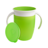Cốc tập uống 360 độ Munchkin có nắp 207ml xanh lá