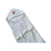 Ủ choàng đón bé organic mới viền hoa Monona MNN023