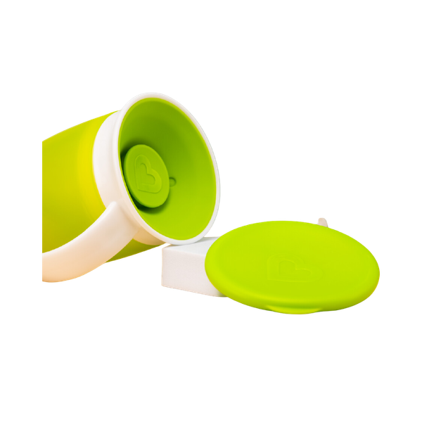 Cốc tập uống 360 độ Munchkin có nắp 207ml xanh lá
