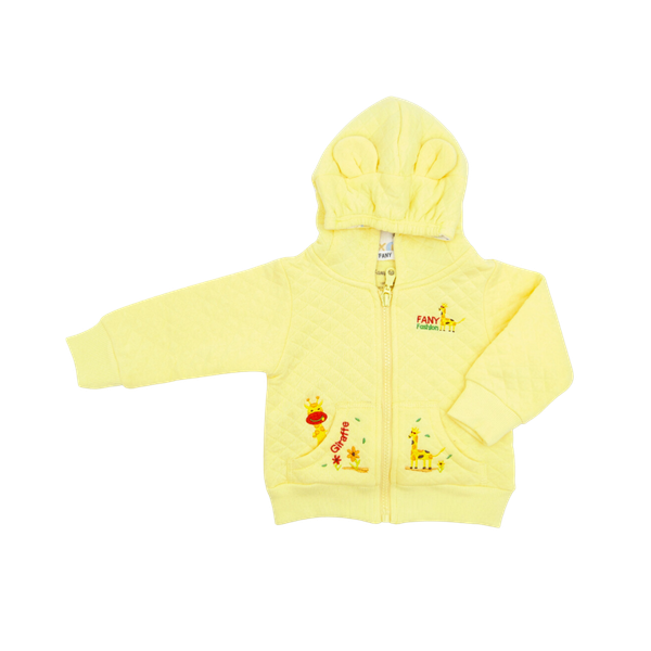 Áo Jacket Fany màu thêu 6m-12m