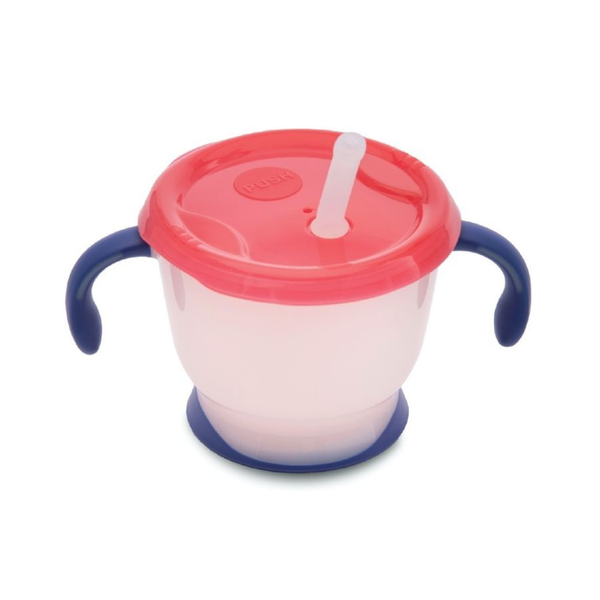 Cốc tập uống 3 giai đoạn Richell mới (tay xanh)