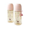 Bình sữa Tovi And Molly nội địa Hàn 280ml hồng (bình đơn, bản sóc)