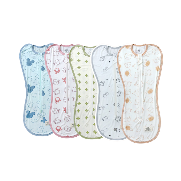 Nhộng chũn cài giữa Bamboo Hrnee