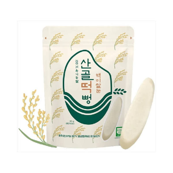 Bánh gạo hữu cơ Ecomom tự nhiên