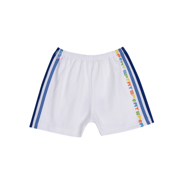 Quần 3 sọc ngắn trắng HB s3-4