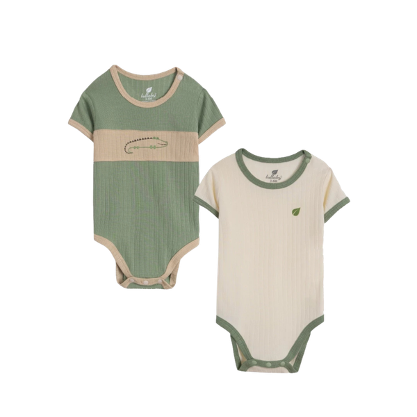 Set 2 body cộc tay bé trai NH838R Lullaby
