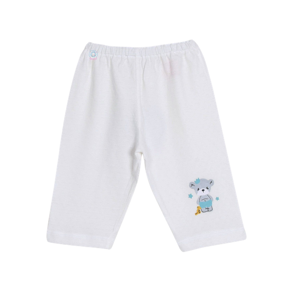 Quần dài trắng in ziczac HB s3m