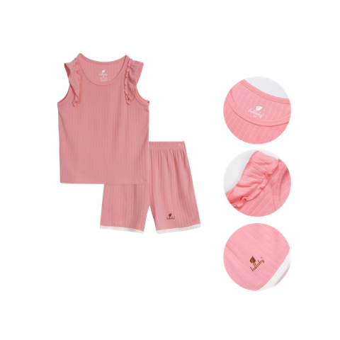 Bộ sát nách bé gái NH837R Lullaby