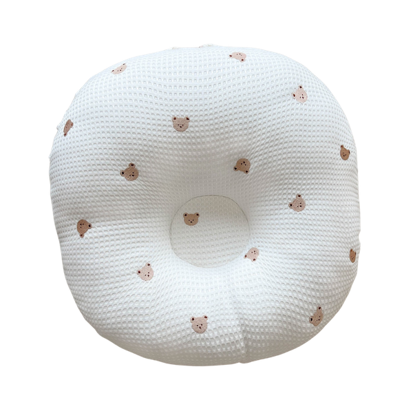 Gối chống trào tròn Mochee lụa cotton