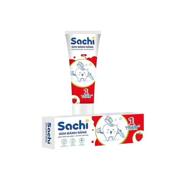 Kem đánh răng Sachi hương dâu 60g