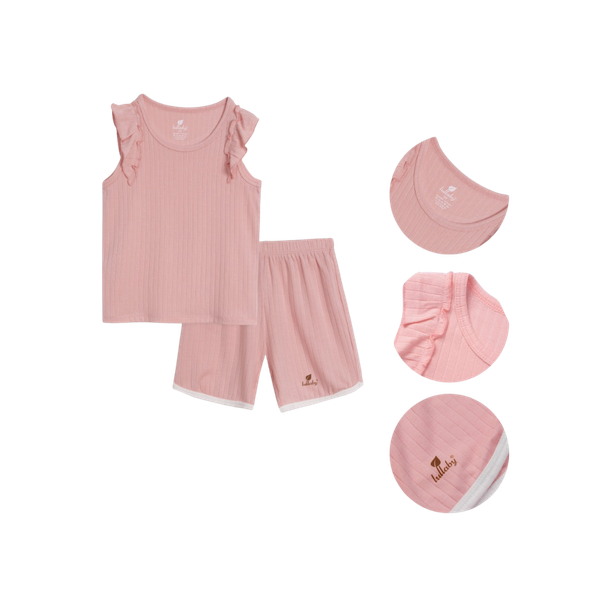 Bộ sát nách bé gái NH837R Lullaby