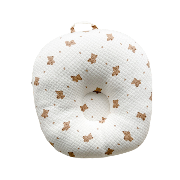 Gối chống trào tròn Mochee lụa cotton