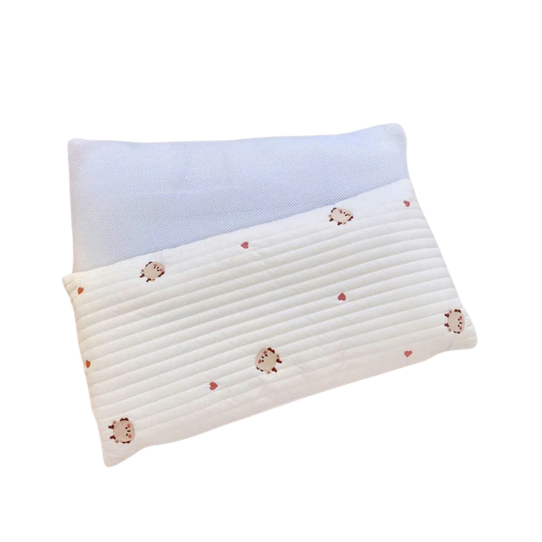 Gối đầu dài chữ nhật thêu trần bông Monona 30x60