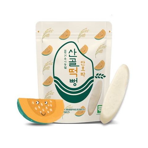 Bánh gạo hữu cơ Ecomom bí đỏ