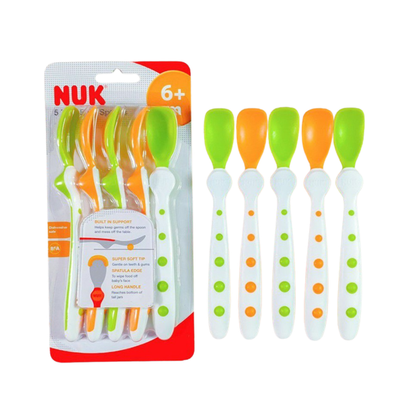 Bộ 5 thìa mềm Nuk
