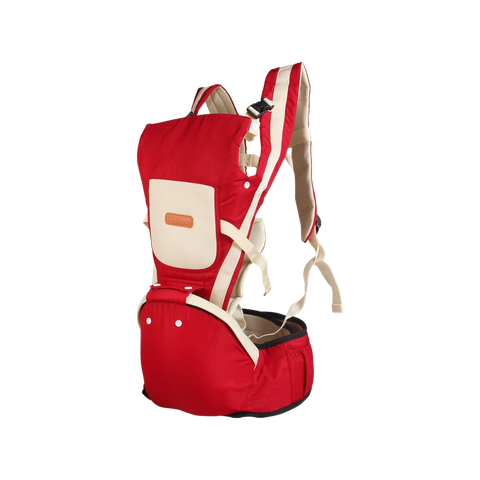 Địu em bé 4 tư thế Babylab đỏ (từ 3-24m)