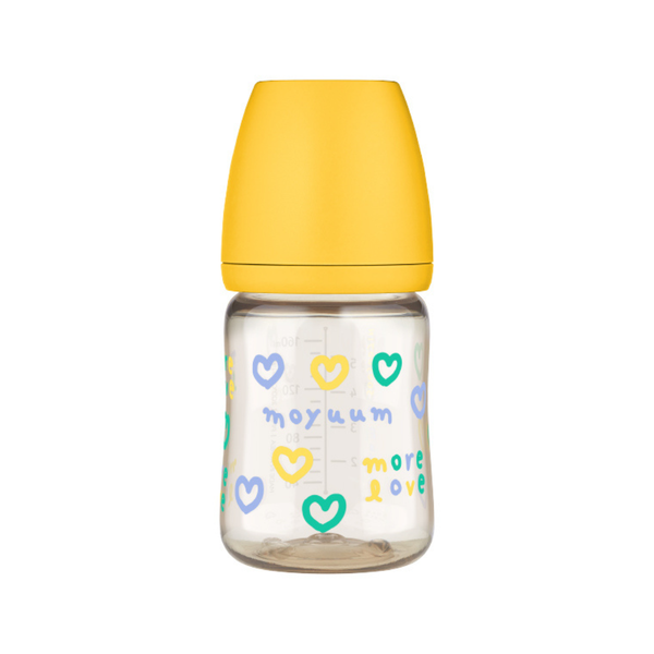 Bình sữa Moyuum hình tim 170ml vàng mã 423