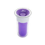 Cốc tập uống 360 độ Munchkin có nắp 207ml tím