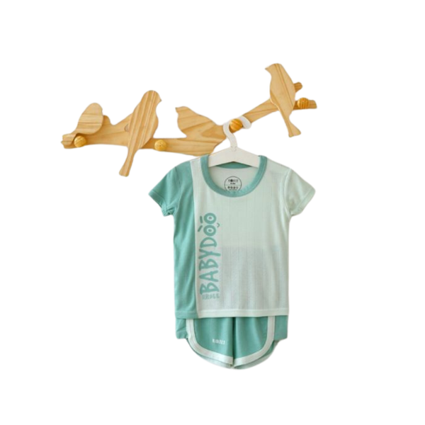 Bộ cộc tay Baby Doo Hrnee