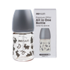 Bình sữa Moyuum họa tiết 170ml xám