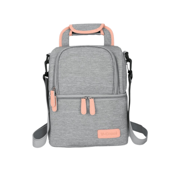 Ba lô mẹ V-coool 2020 xám xanh