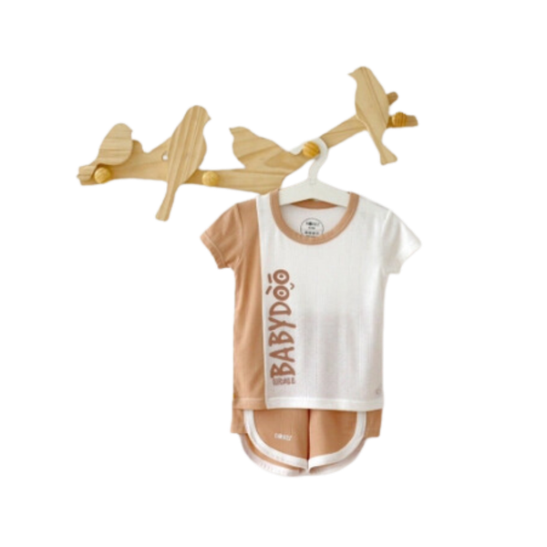 Bộ cộc tay Baby Doo Hrnee