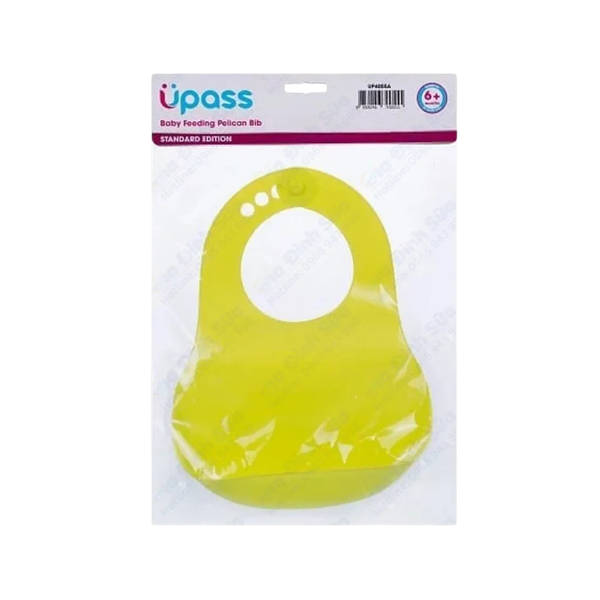 Yếm máng nhựa Upass xanh lá