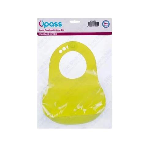 Yếm máng nhựa Upass xanh lá