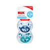 Bộ 2 ty giả Nuk silicone night/day 6-18m