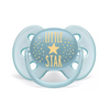 Ty ngậm silicon thông khí Philips Avent 6-18m trai (vỉ đơn)