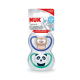 Bộ 2 ty giả Nuk cao su Sleeptime 6-18m