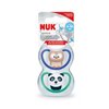 Bộ 2 ty giả Nuk cao su Sleeptime 6-18m