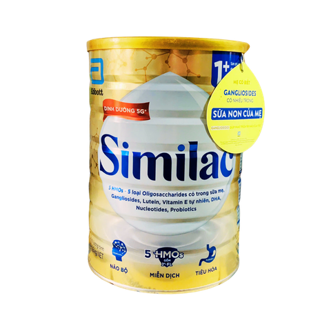 Sữa Similac số 1+ (1600g) dinh dưỡng 5G cho bé từ 12-24 tháng tuổi