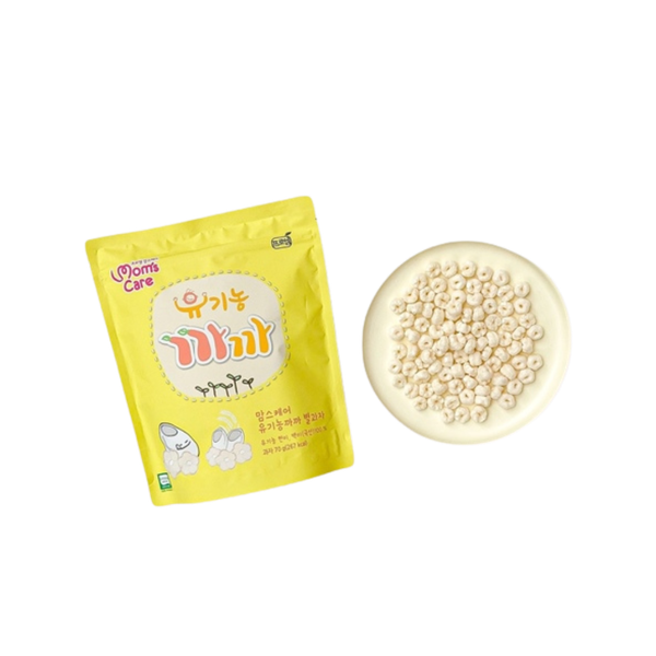 Bánh gạo hữu cơ Mom's care 70g hình ngôi sao