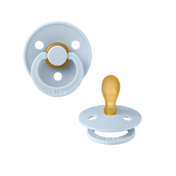 Ty ngậm núm tròn silicone BIBS Onesize (0-3 tuổi)