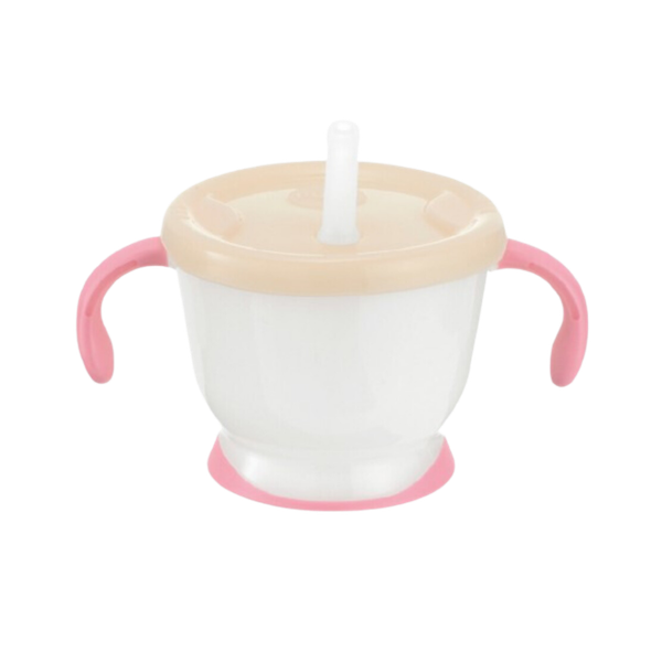 Cốc tập uống 3 giai đoạn Richell mới (tay hồng)