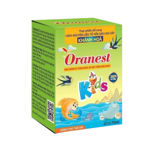 Nước yến Oranest Kids 26% tổ yến