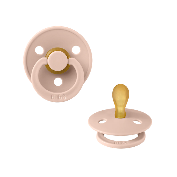 Ty ngậm núm tròn silicone BIBS Onesize (0-3 tuổi)