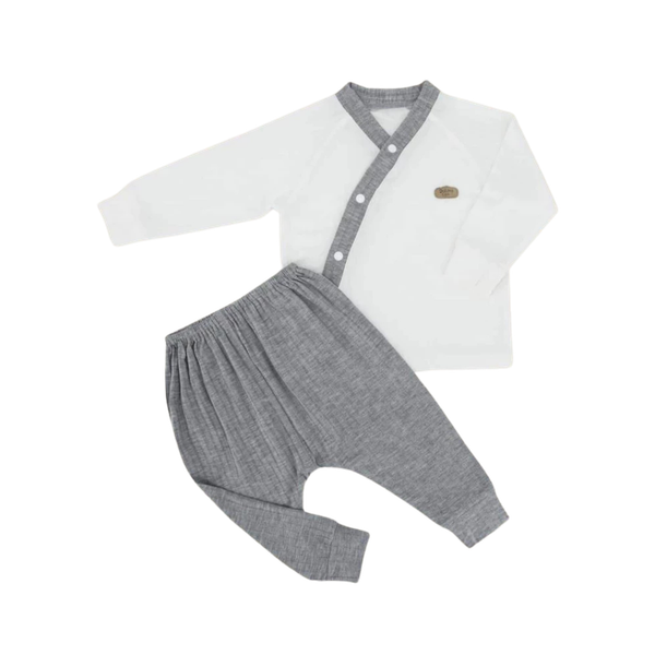 Bộ ss cài lệch dài tay Dokma DB1377